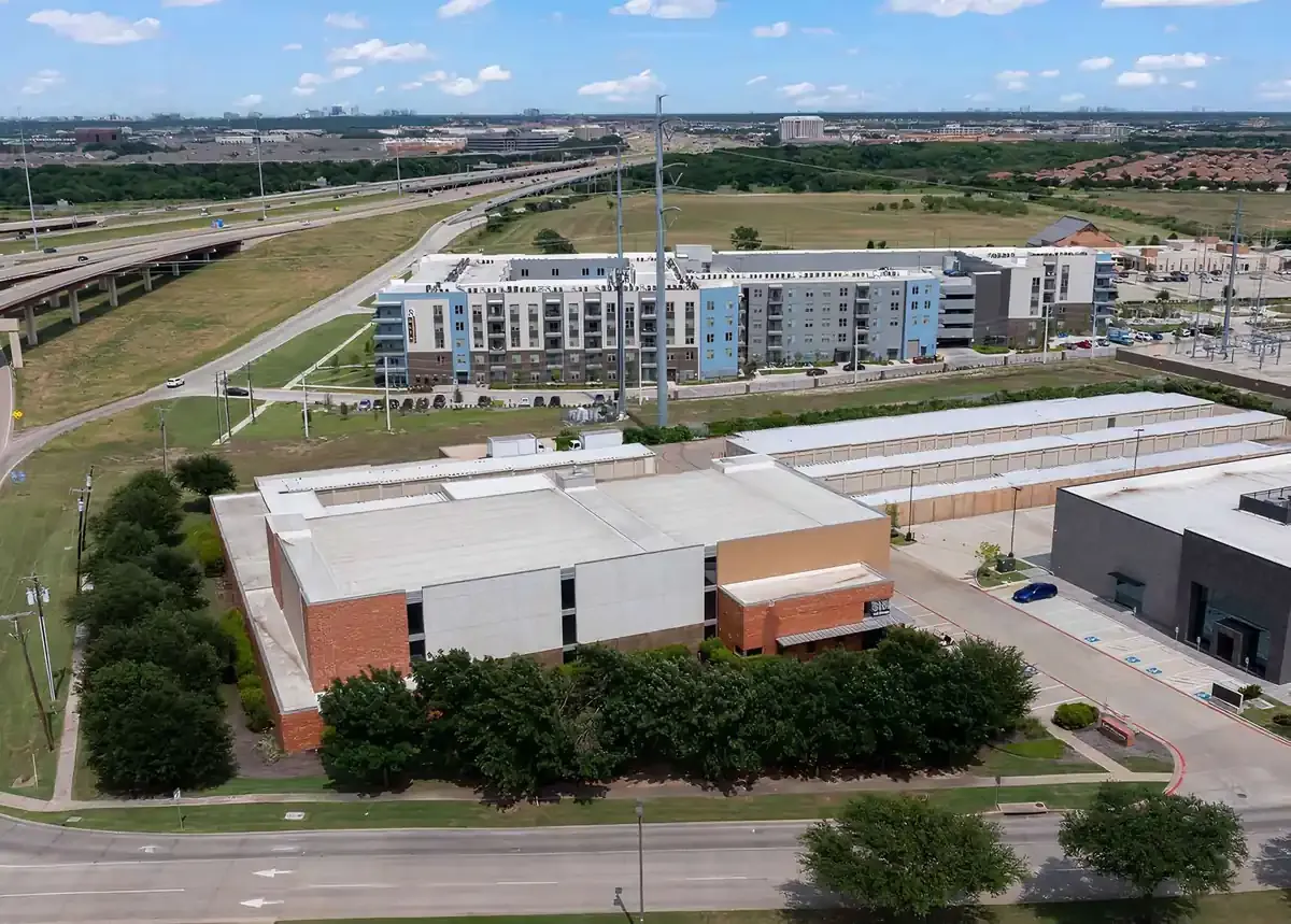 Aerial view of Stor Self Storage
